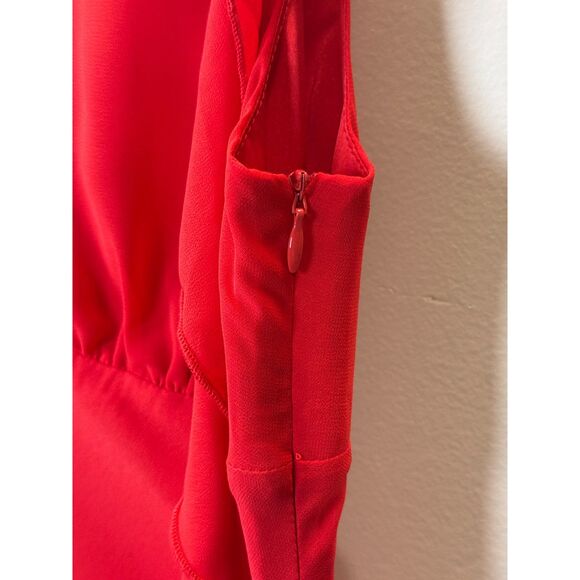 White Fox Like That Mini Dress Women’s Size Large Red Cocktail Party NEW - Picture 13 of 13